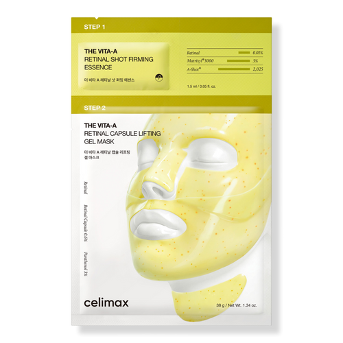 Celimax The Vita-a Retinal Shot Tightening 2-step Gel Mask
