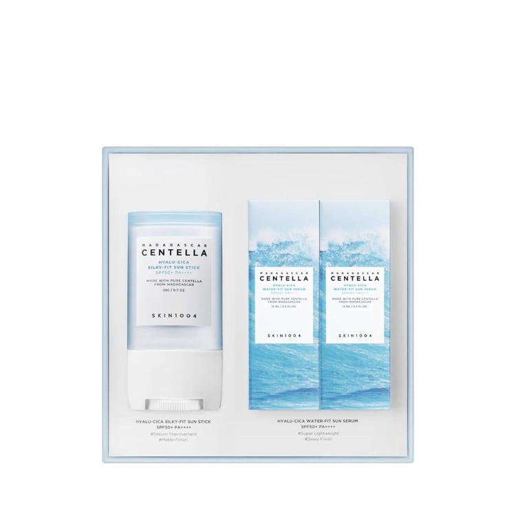 Madagascar Centella Sunsational Kit (sun Stick 20g + 2x Sun Serum) 15ml 