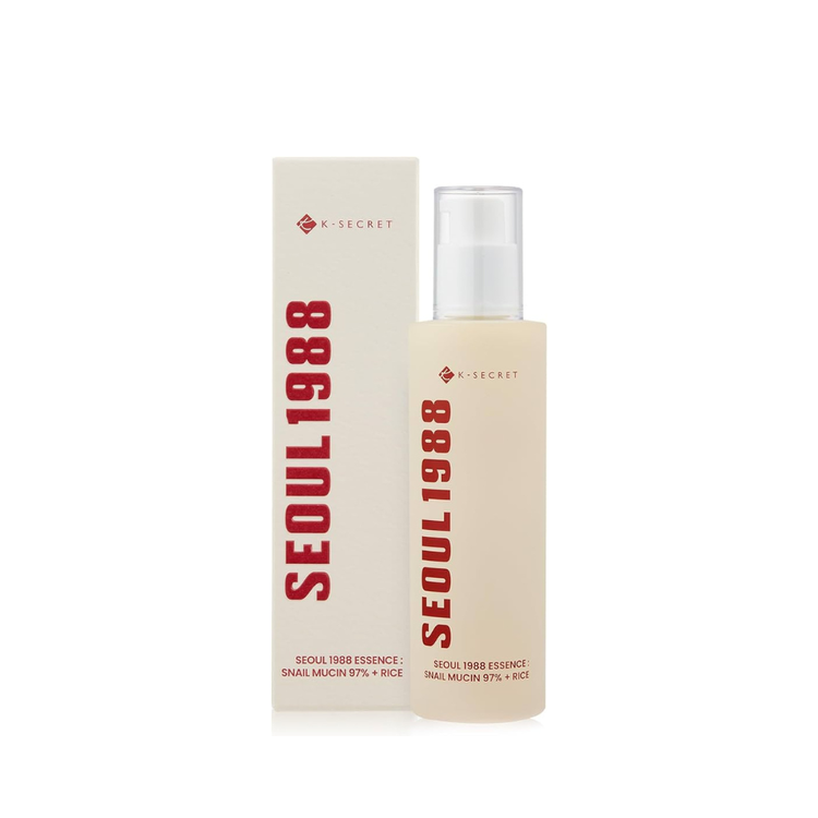 K-secret Seoul 1988 Essence: Snail Mucin 97 % + Rice 100 Ml 