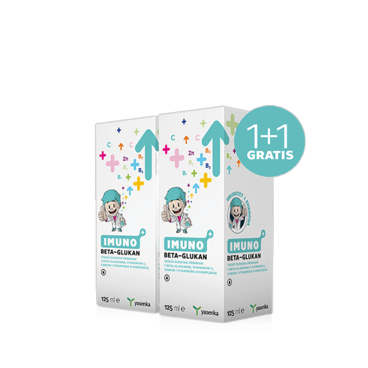 Imuno Beta-glukan Junior 1+1