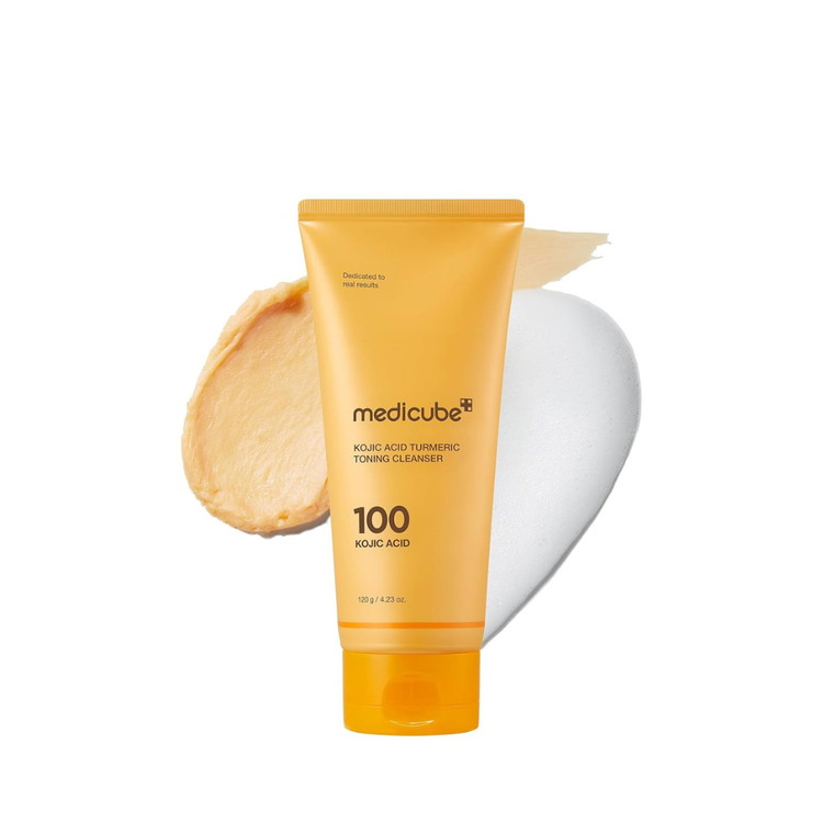 Medicube Kojic Acid Turmeric Toning Cleanser 120g