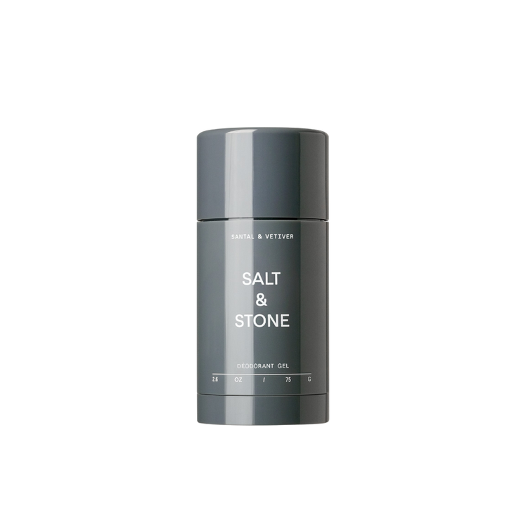 Salt & Stone Natural Deodorant Gel Sensitive Skin (santal & Vetiver)