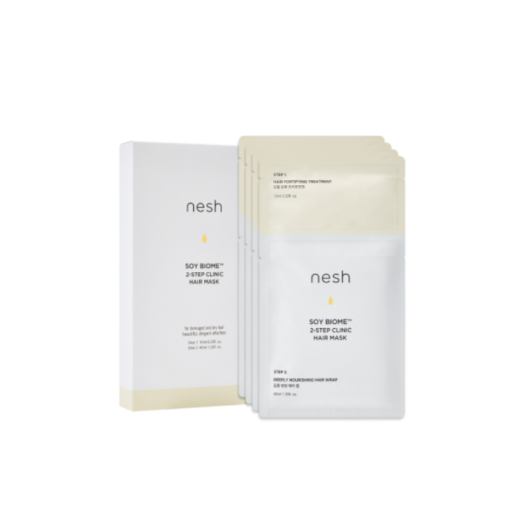 Nesh Soy Biome 2-step Clinic Hair Mask (50ml*4pcs)