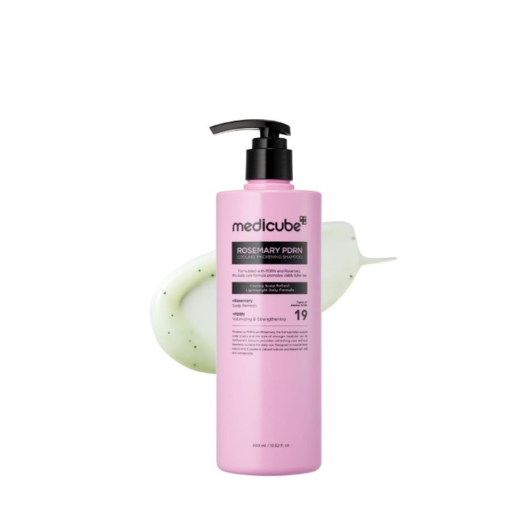 Medicube Rosemary Pdrn Cooling Thickening Shampoo 400ml