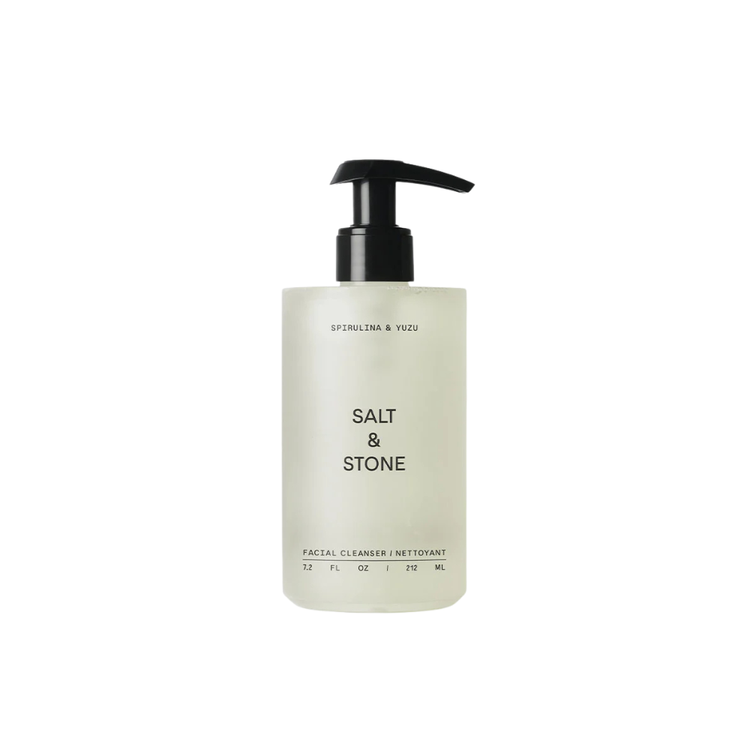 Salt & Stone Spirulina & Yuzu Facial Cleanser 