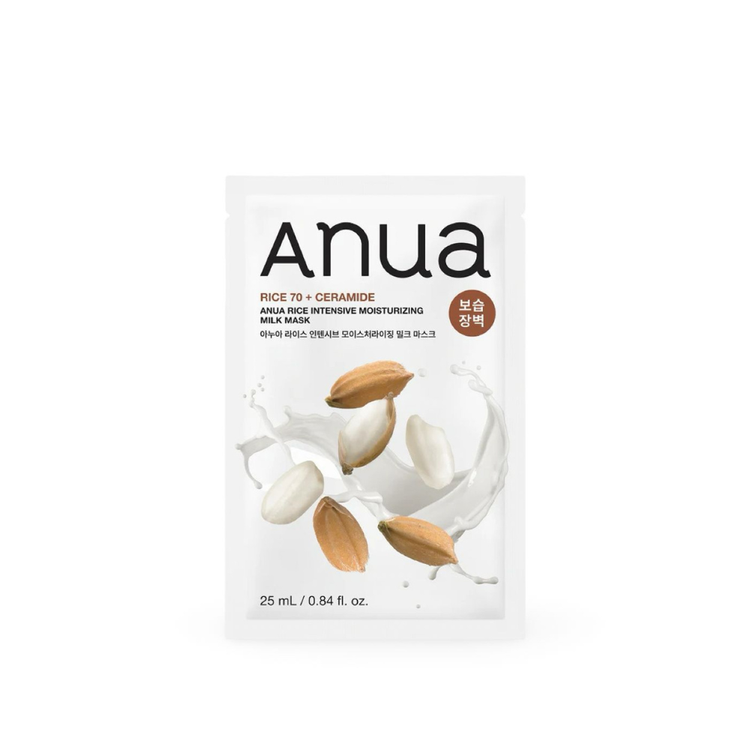 Anua Rice 70 Intensive Moisturizing Milk Mask 25ml