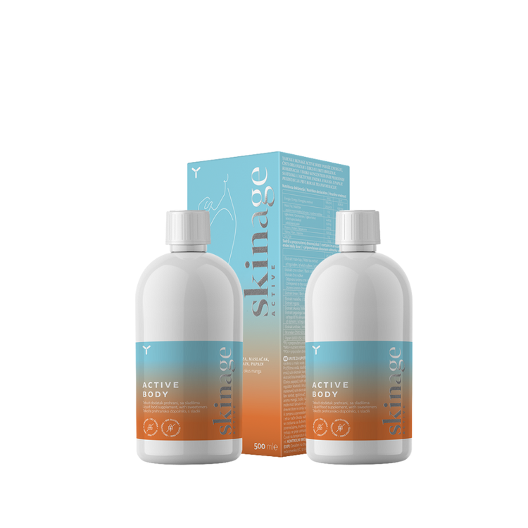 Yasenka Active Body 500ml Duplo Pack