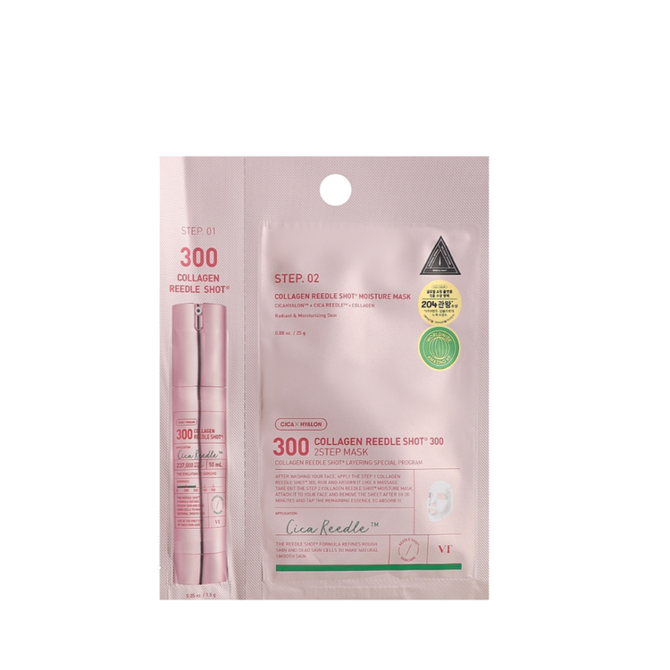 Vt Collagen Reedle Shot 300 2step Mask