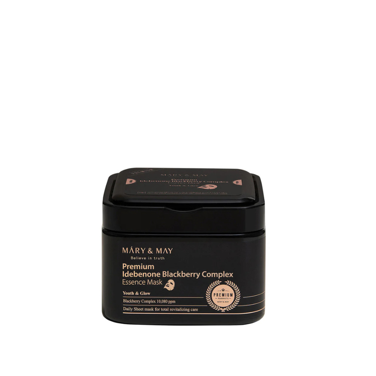 Mary&may Premium Idebenon Blackberry Complex Mask 20ea