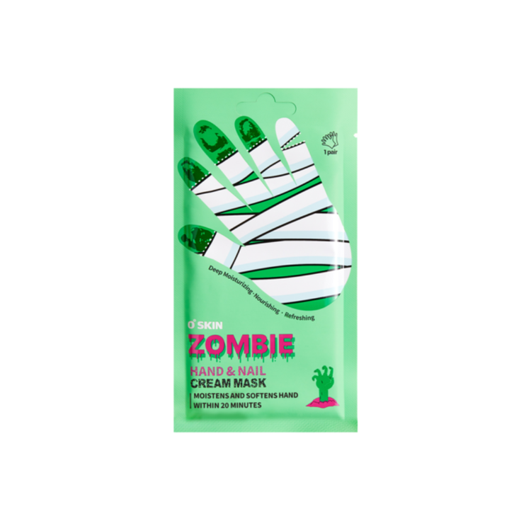 Glowtheskin Zombie Hand And Nail Cream Mask