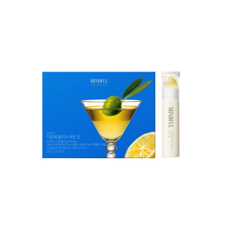 Foodology Mindful Olive Lemon Shot