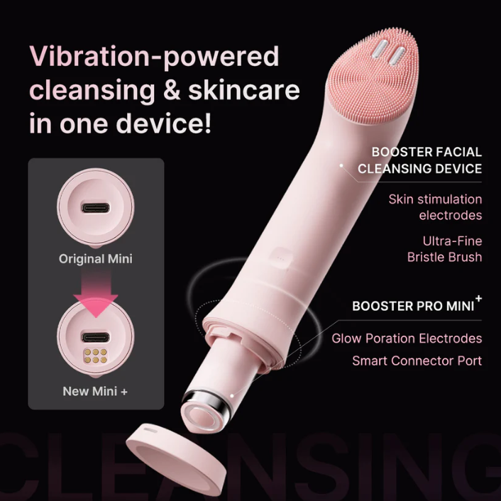 Medicube AGE-R Booster Pro Mini Plus + Booster Vibration Cleanser