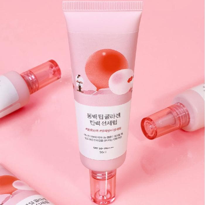 Round Lab Camellia Deep Firming Sun Serum SPF50+ PA++++ 50ml	