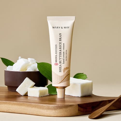 Mary&may Shea Butter & Rice Bran Hand Cream 50ml				