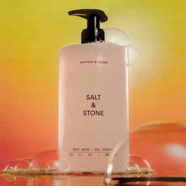Salt & Stone Body Wash  (Saffron & Cedar)