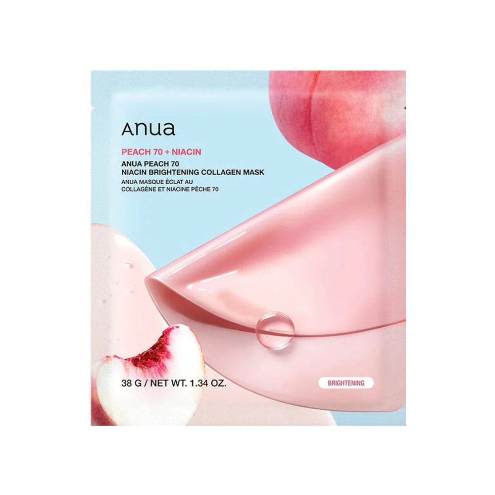Anua Peach 70 Niacin Brightening Collagen Mask