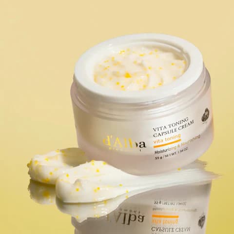 D'alba Toning Capsule Cream 55g
