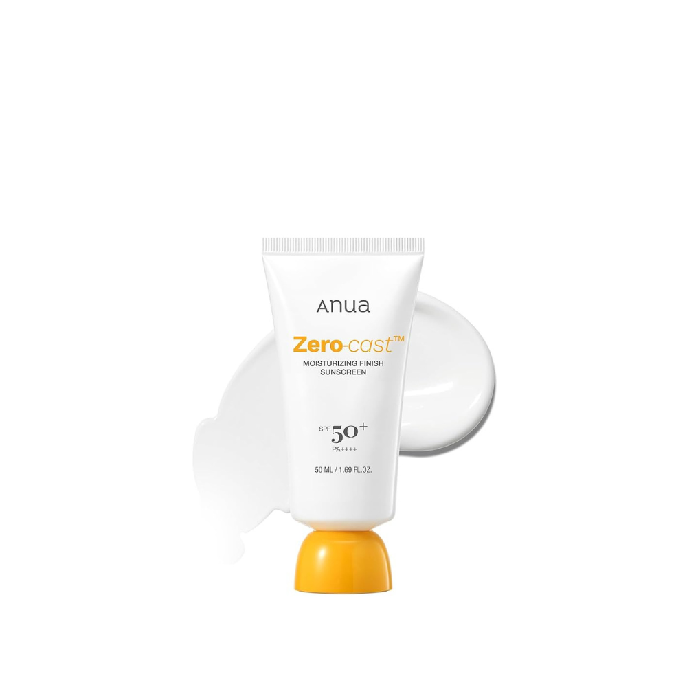 Anua Zero-cast Moisturizing Finish Sunscreen SPF 50+ PA++++ 50ml