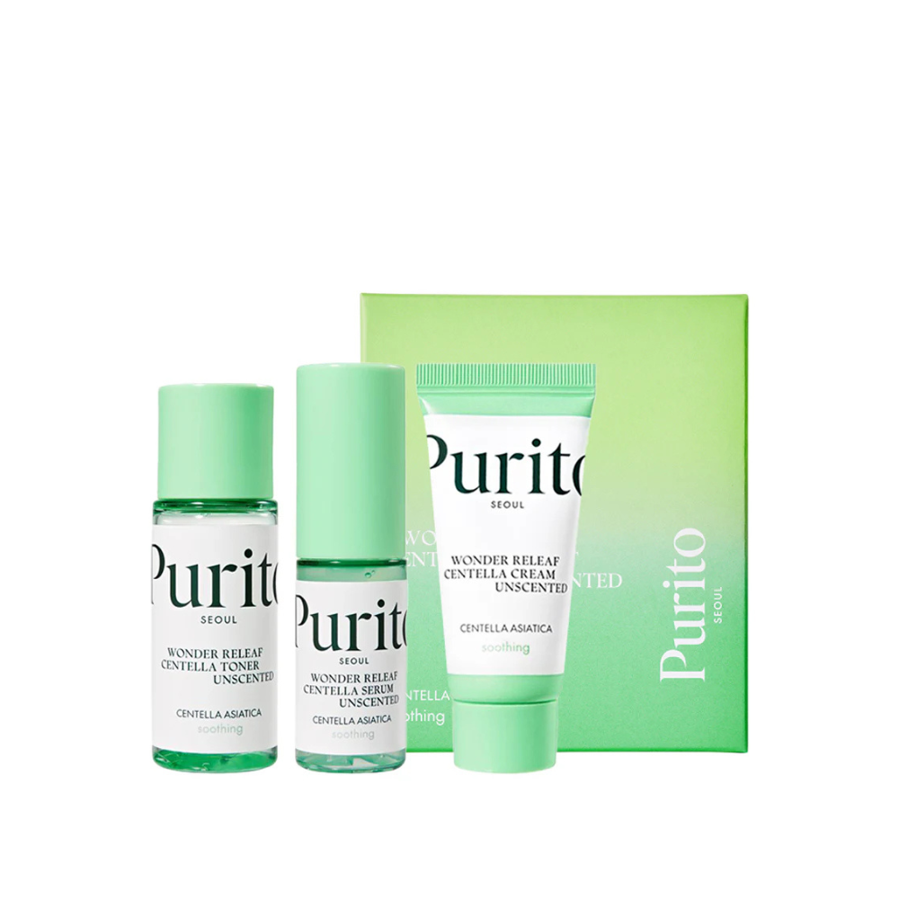 Purito Seoul Wonder Releaf Centella Mini Kit Unscented