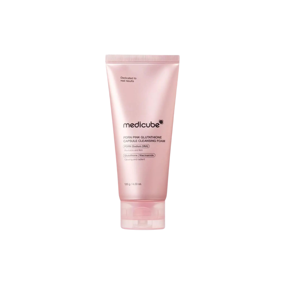 Medicube Pdrn Pink Glutathione Capsule Cleansing Foam 120g