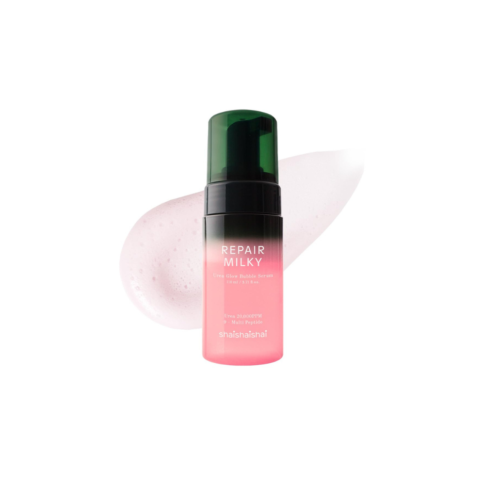 Shaishaishai  Repair Milky Urea Glow Bubble Serum 110ml