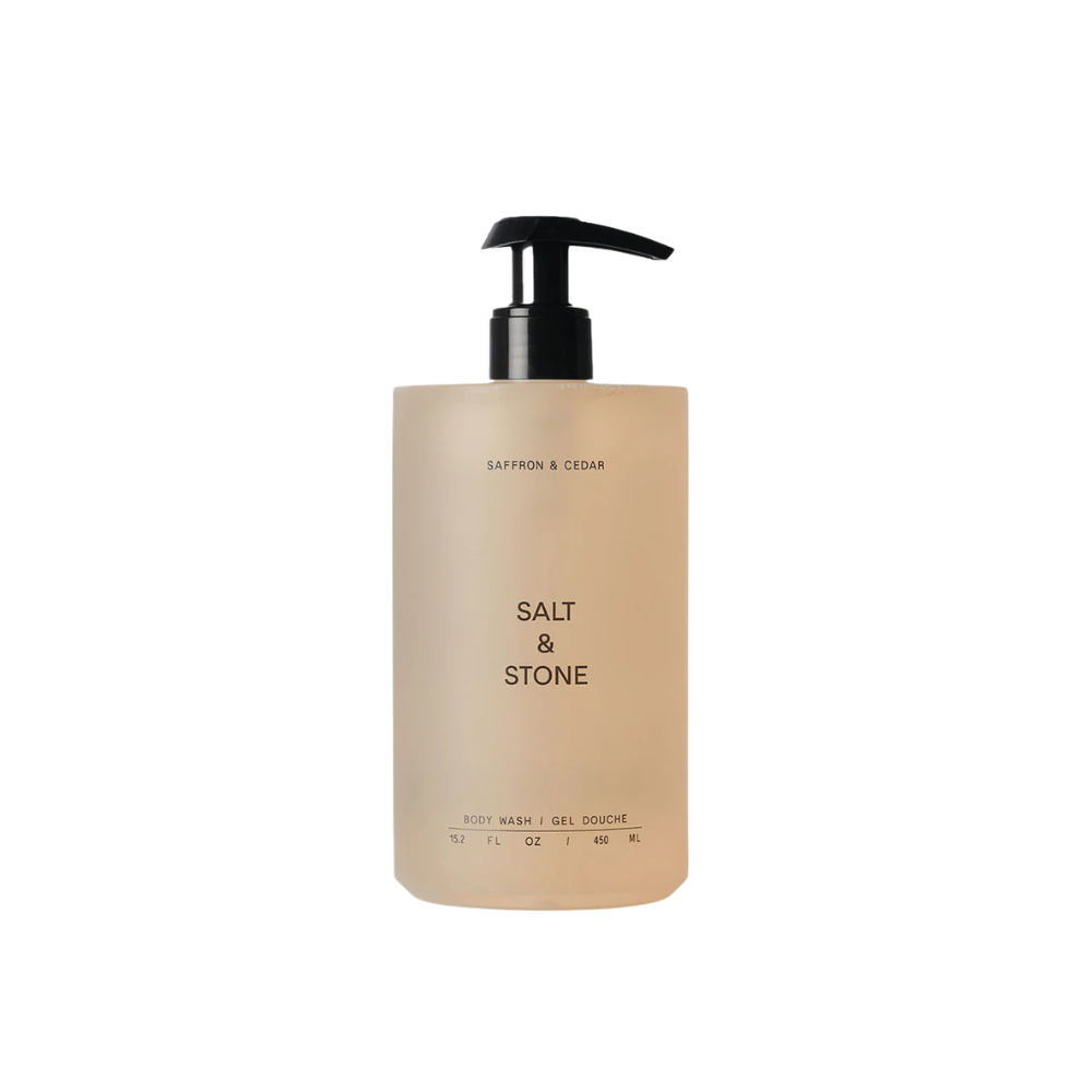 Salt & Stone Body Wash  (Saffron & Cedar)