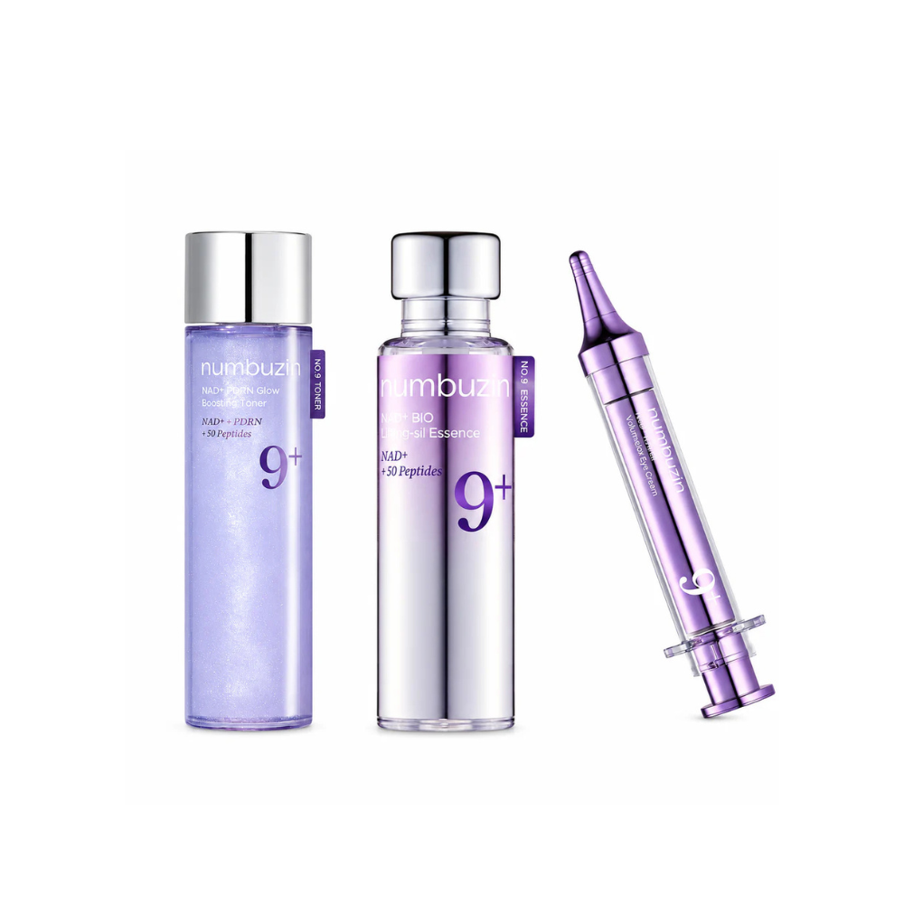 Numbuzin Lifting Synergy Best Set (No.9 Toner + Essence 50ml + Eye cream 10ml)