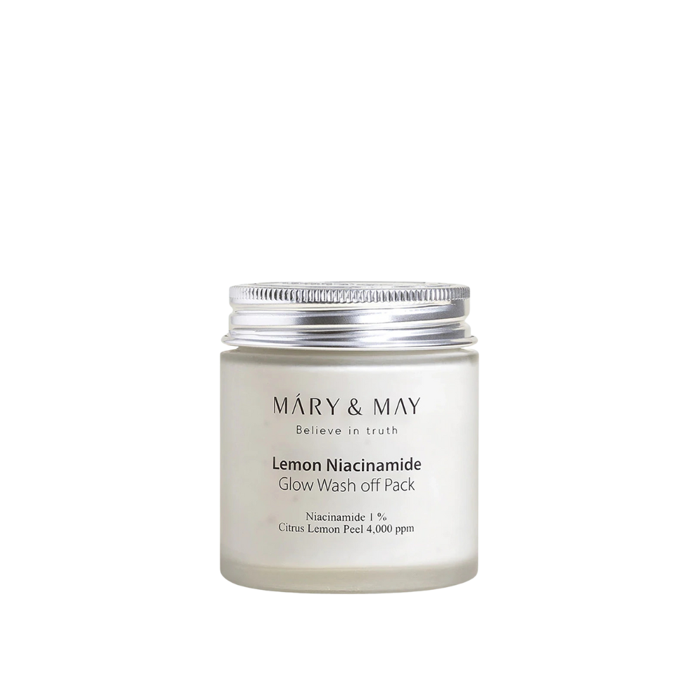 Mary&may Lemon Niacinamide Glow Wash Off Pack 125g