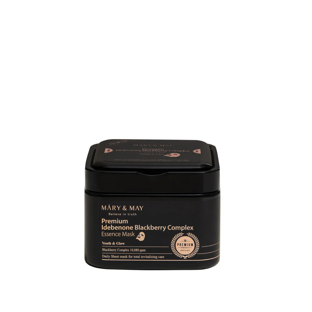 Mary&may Premium Idebenon Blackberry Complex Mask 20ea