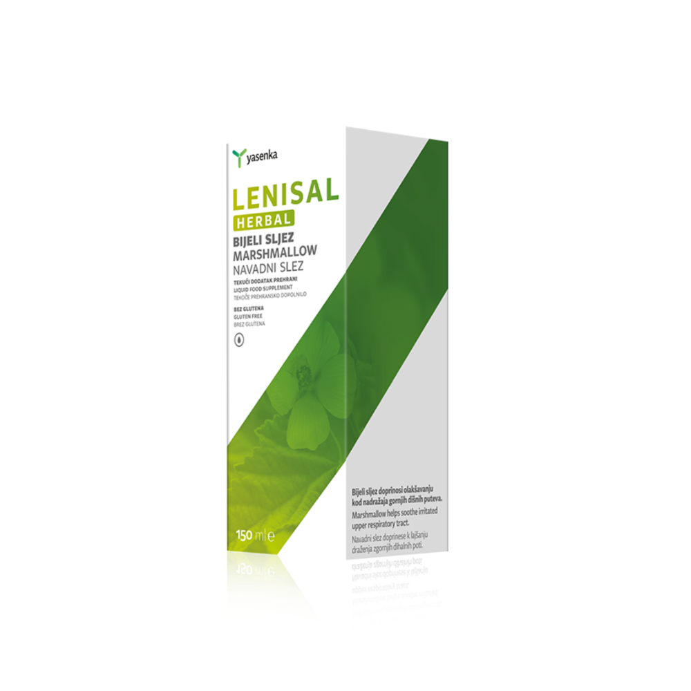 Yasenka Lenisal Herbal Bijeli Sljez 100ml (marshmallow) 