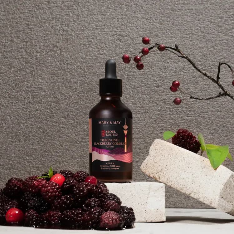 Mary&may Vegan Idebenone+blackberry Complex Serum 80ml