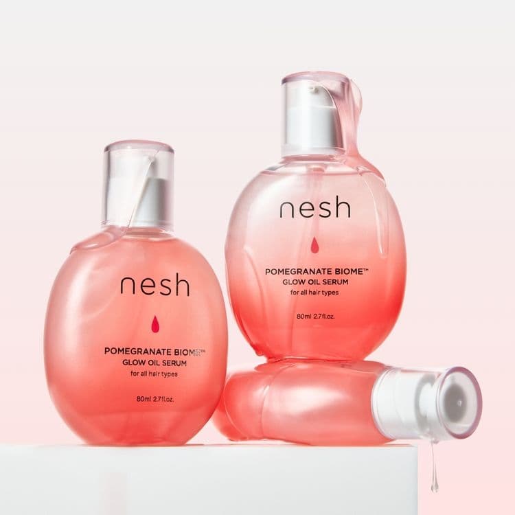 Nesh Pomegranate Biome Glow Oil Serum 80ml