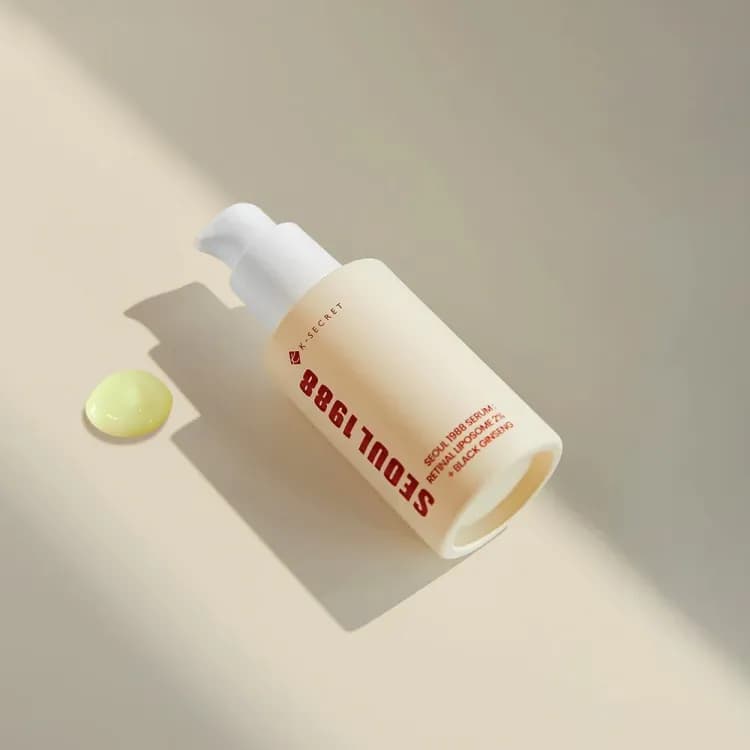 K-secret Seoul 1988 Serum : Retinal Liposome 2 % + Black Ginseng 30 Ml 
