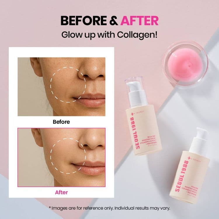K-secret Seoul 1988 Boosting Serum: Collagen Complex 7 + Red Ginseng 30ml 