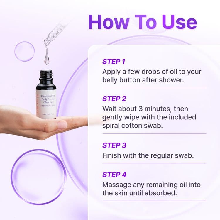 Baren Gentle&pure Belly Button Cleanser
