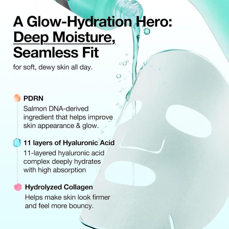 Anua Pdrn Hyaluronic Capsule 100 Serum Mask 23ml