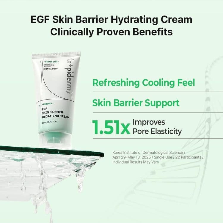 Zipiderm Egf Skin Barrier Hydrating Cream 80ml