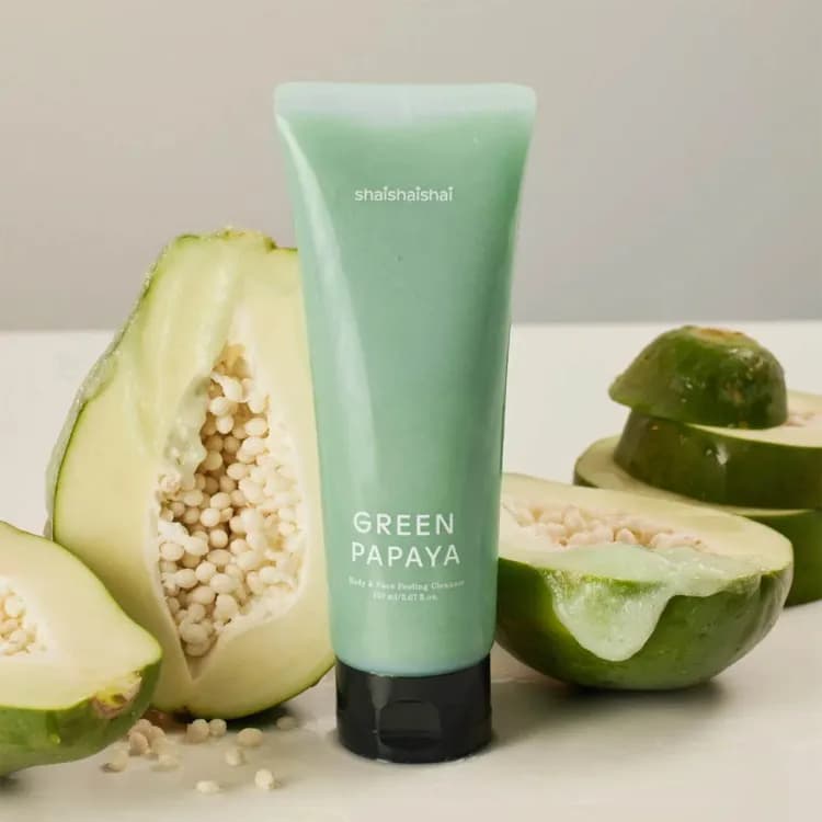 Shaishaishai Green Papaya Body&face Peeling Cleanser 150ml