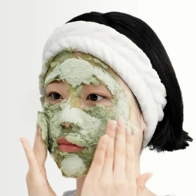 P.calm Holy Basil Bubble Deep Mask 90g