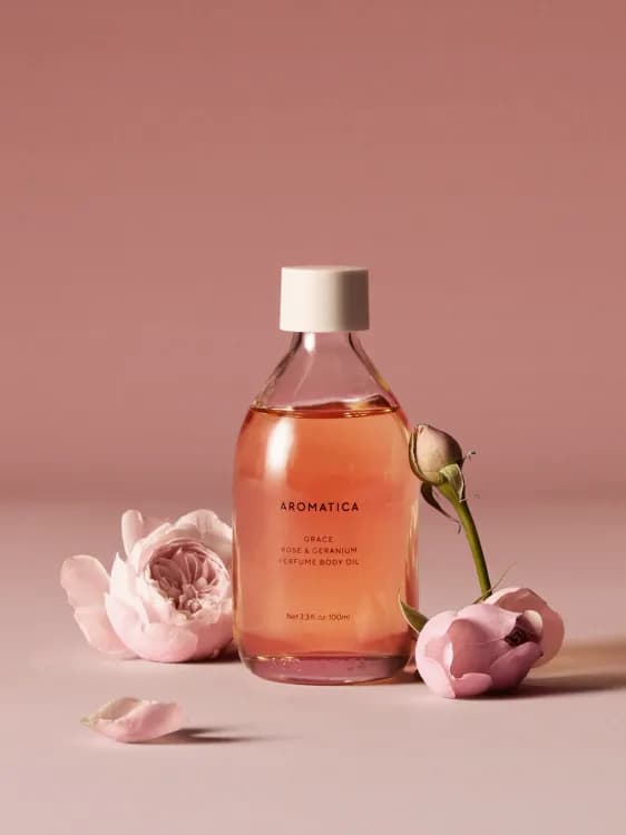Aromatica Grace Body Oil Rose & Geranium 100ml
