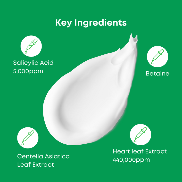 Nine Less A-control Heartleaf & Bha Cleanser Mini 25ml