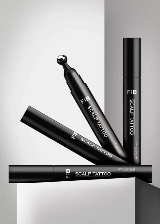 For Beaut Scalp Tattoo Black