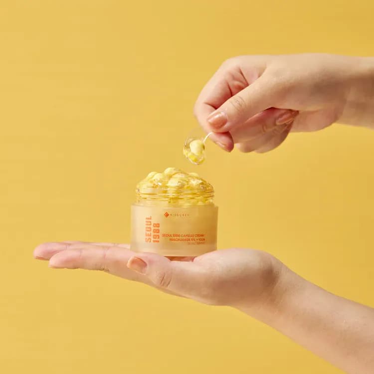 K-secret Capsule Cream : Niacinamide 5% + Yuja 50ml
