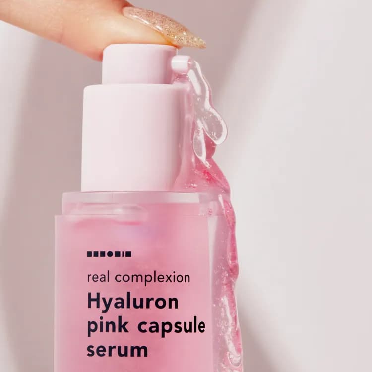 Hanskin Real Complexion Hyaluron Pink Capsule Serum 50ml