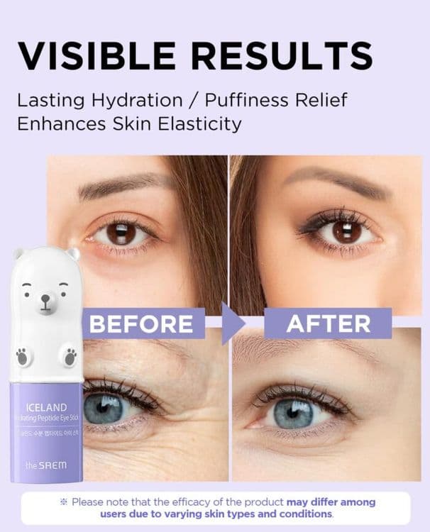 The Saem Iceland Hydrating Peptide Eye Stick 11g