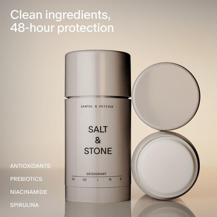 Salt & Stone Natural Deodorant Extra Strength (santal & Vetiver)