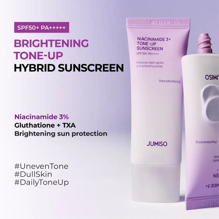 Jumiso Niacinamide 3 + Tone-up Sunscreen 40ml