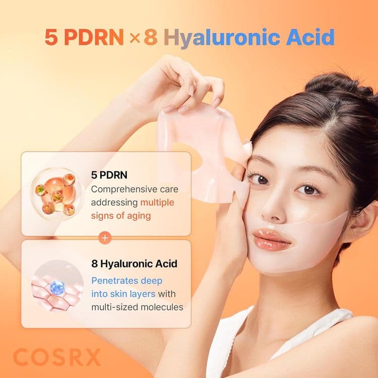 Cosrx  5 Pdrn Hyaluronic Acid Vital Hydrating Hydrogel Mask