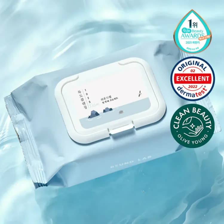 Round Lab 1025 Dokdo Cleansing Tissue_30ea