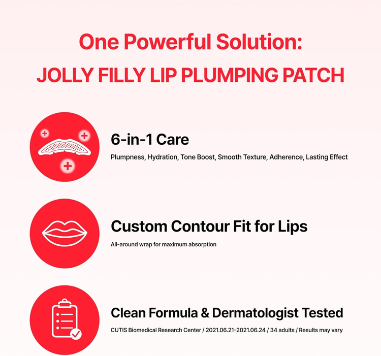 Acropass Jolly Filly Lip Plumping Patch